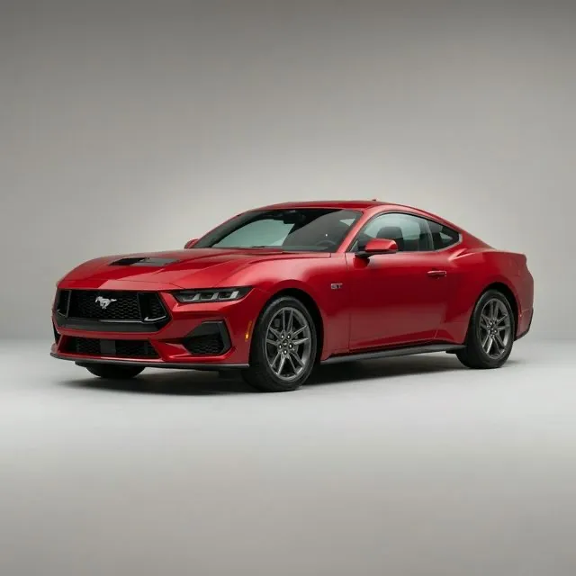 Ford Mustang template in AutoMod