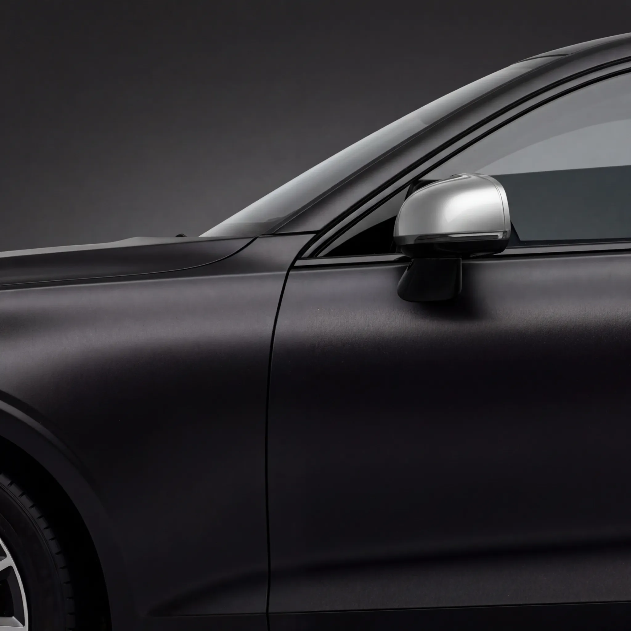 Car painted Matte Black in AutoMod