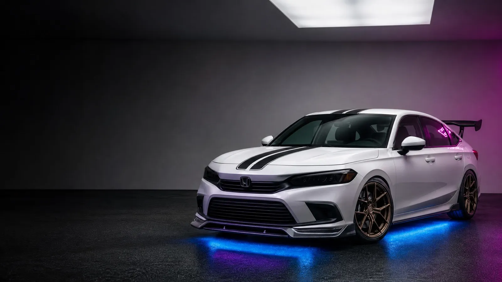A car customized by AutoMod AI